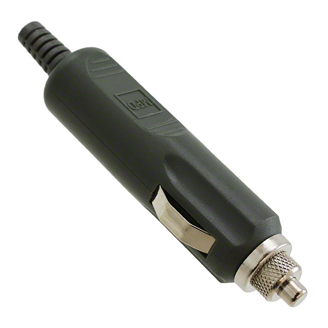 AUTO POWER PLUG 12V 3A GRAY