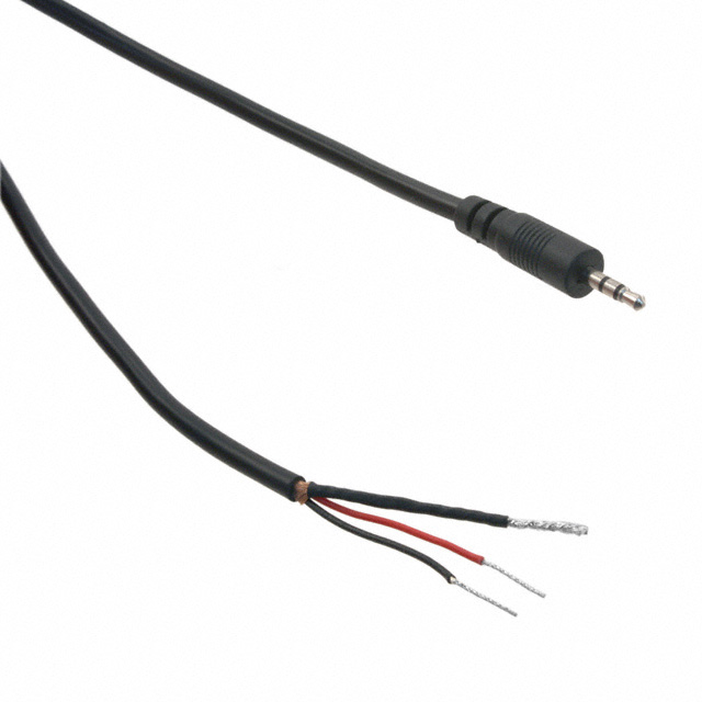 CABLE ASSY STR 2.5MM STEREO 6'