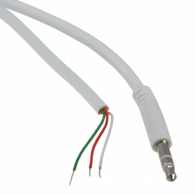 CBL ASSY 3.5MM SLIM STEREO WHT