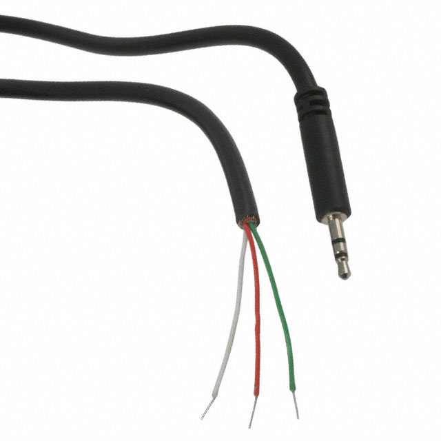 CBL ASSY 2.5MM SLIM STEREO BLK