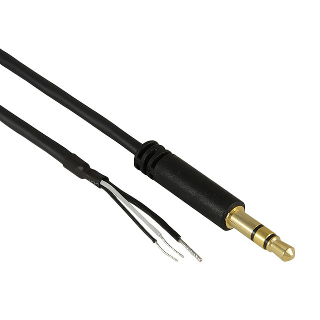 CBL 3CON 3.5MM PLUG SHLD 6' BIO
