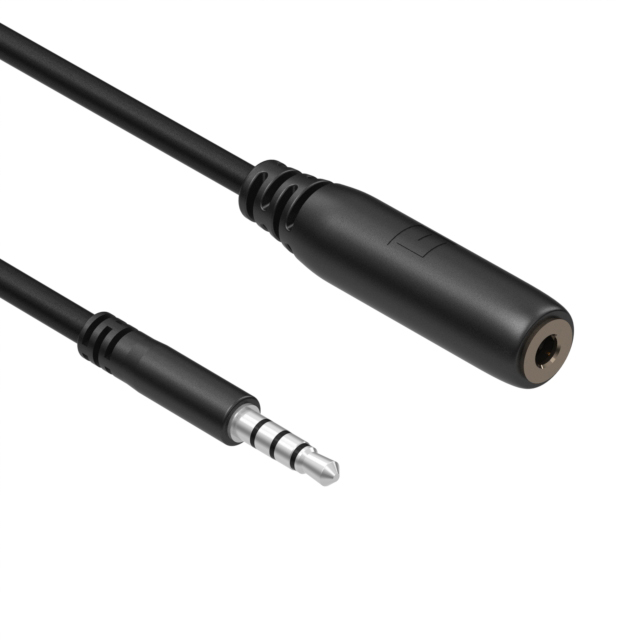 CBL 3.5MM M-F 28AWG SHLD