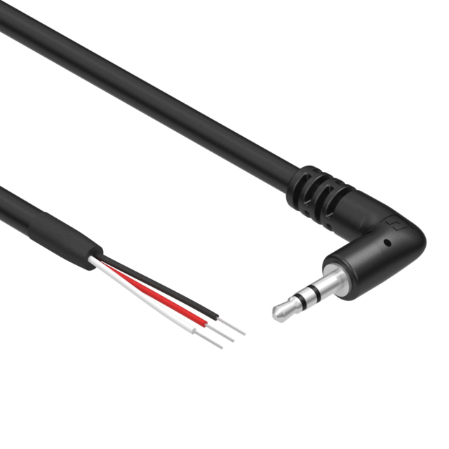 CBL 2.5MM R/A M 28AWG SHLD