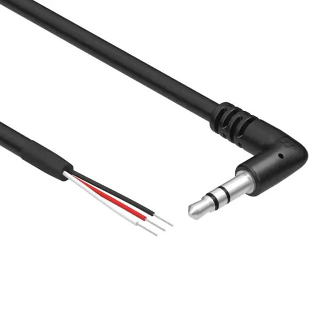 CBL ASSEM 3CON 3.5MM R/A M 6M
