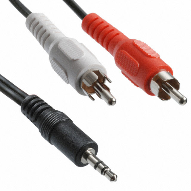 CABLE 3.5MM TO RCA(2) 1M