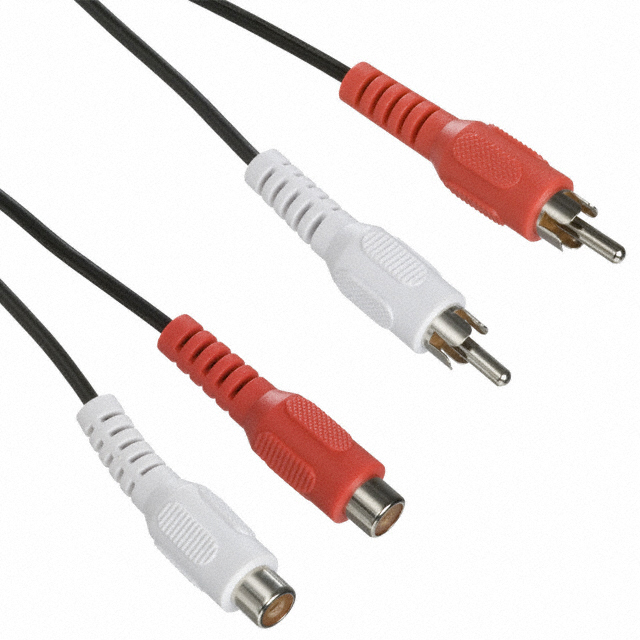 CABLE 2RCA MALE-FEMALE 1.5M