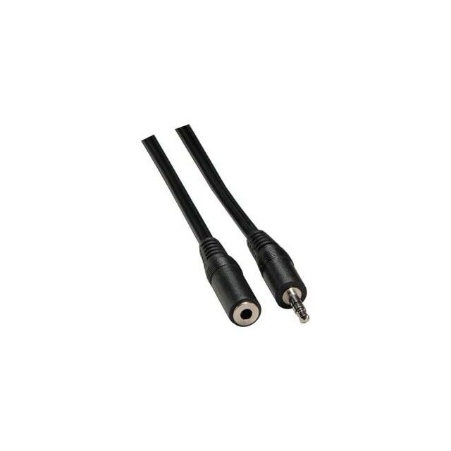 25Ft 3.5mm Stereo M/F Speaker/He