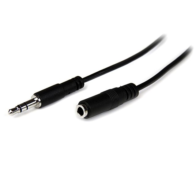 1 METER SLIM HEADPHONE EXTENSION