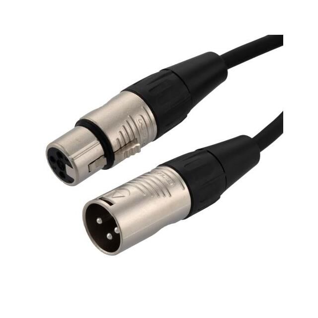 XLR3MF-BLK-10