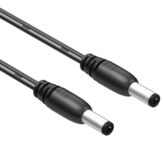 CBL ASSY 2.1MM PLG-PLG FLAT 6'