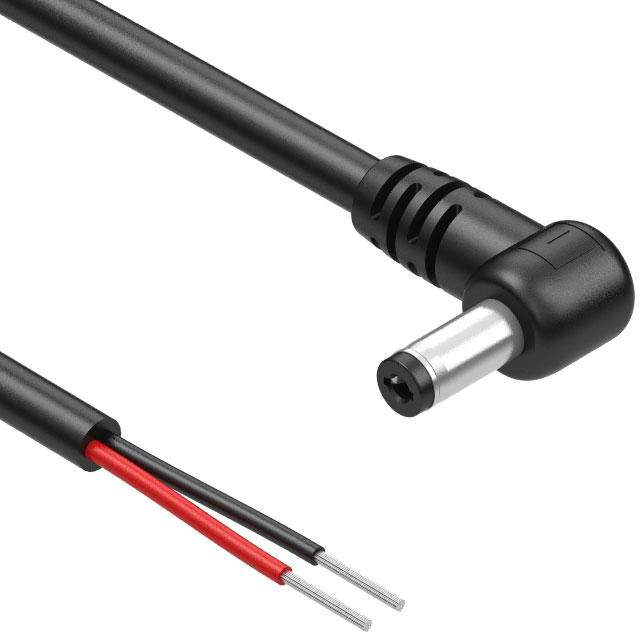 CBL ASSY 2.1MM PLG-CBL RND 15'