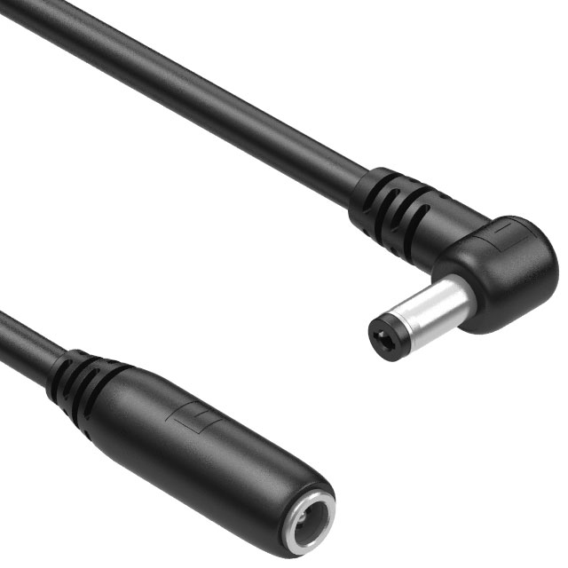 CBL ASSY 2.1MM JACK-PLG RND 10'