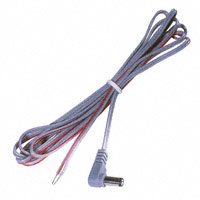 CBL ASSY 2.1MM PLG-CBL FLAT 6'