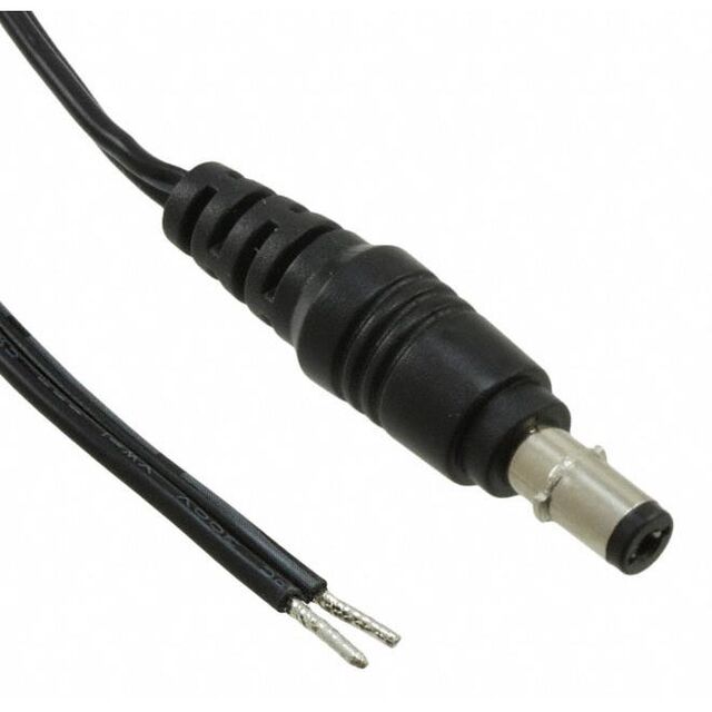 CBL ASSY 2.1MM PLG-CBL FLAT 6'