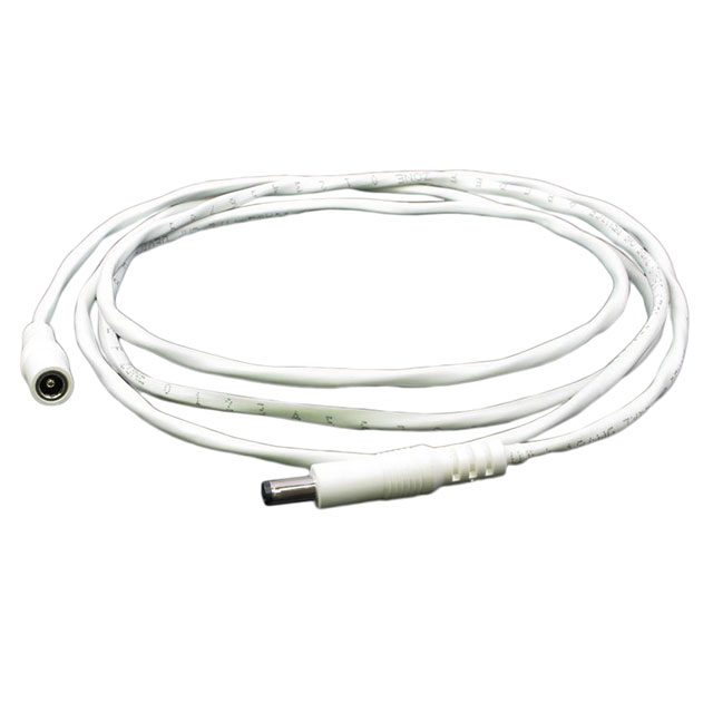 CBL ASSY 2.1MM JACK-PLG RND 6'