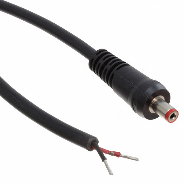 CBL ASSY 2.1MM PLUG-CBL RND 6.6'