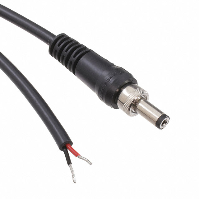 CBL ASSY 2.0MM PLUG-CBL RND 6.6'