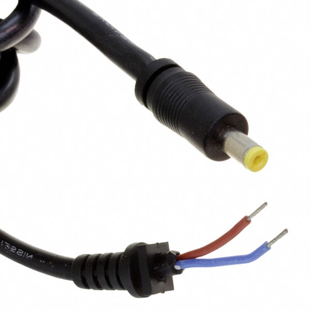CBL ASSY 2.1MM PLUG-CBL RND 6'
