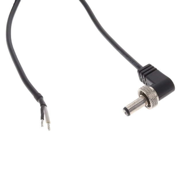 CBL ASSY 2.0MM PLUG-CBL RND 6.6'