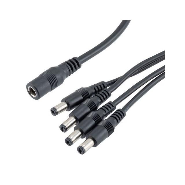 DC CA, 5.5MM/2.1MM F TO 4 M, 1 F