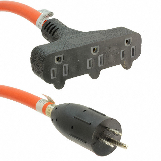 CORD 12AWG NEMA5-15P - 5-15R 50'
