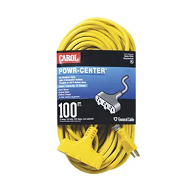 CRD 12AWG NMA 5-15P - 5-15R 100'