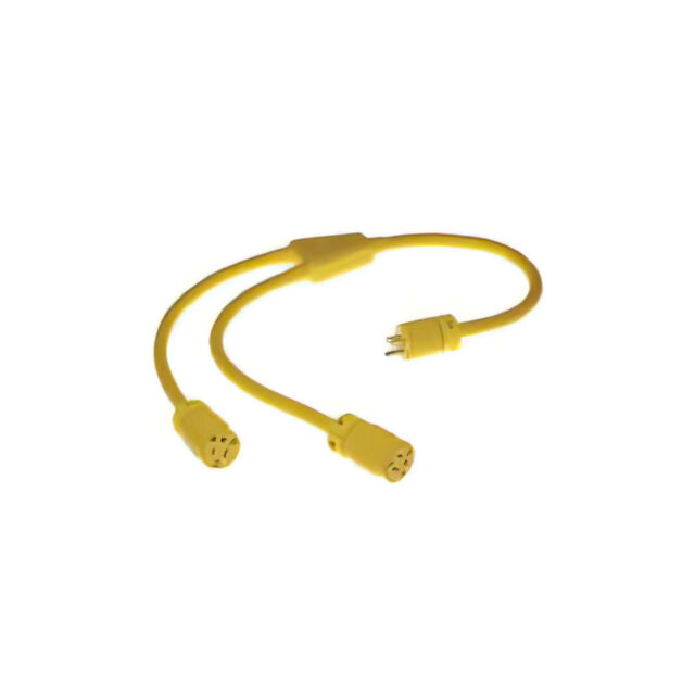 CORD 12AWG NEMA5-15P - 5-15R 3'
