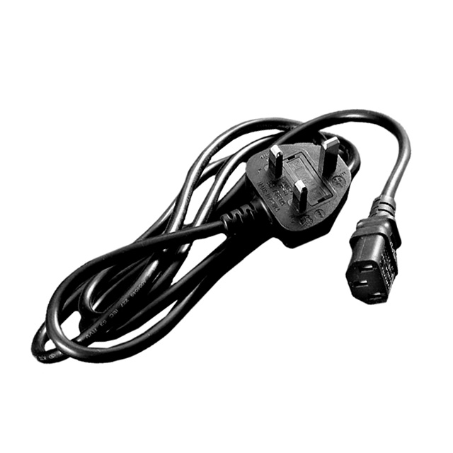 CORD BS1363A TO IEC 320-C13 6'