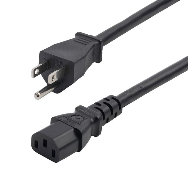 8FT (2.4M) COMPUTER POWER CORD,