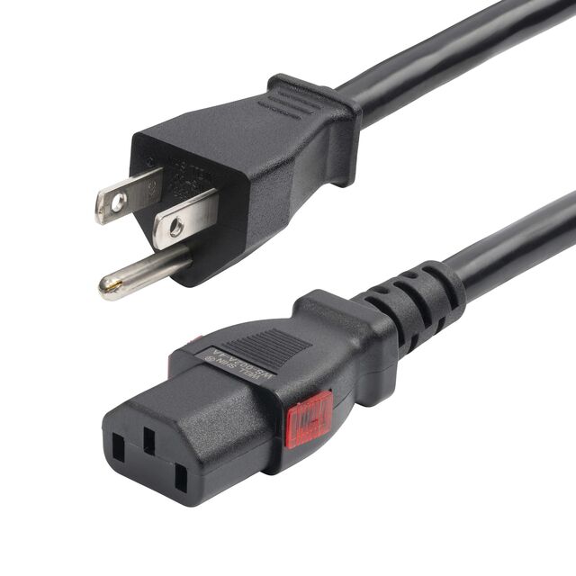 12FT POWER CORD, 5-15P TO C13