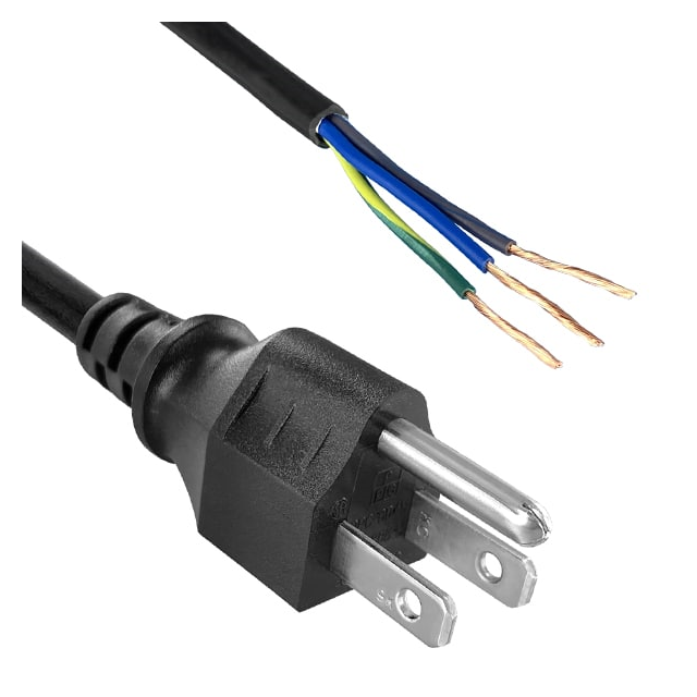 CORD 18AWG NEMA5-15P - CBL 9.84'
