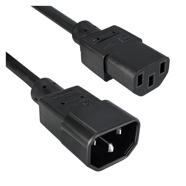 CORD 16AWG 320C14 - C13 3.25'