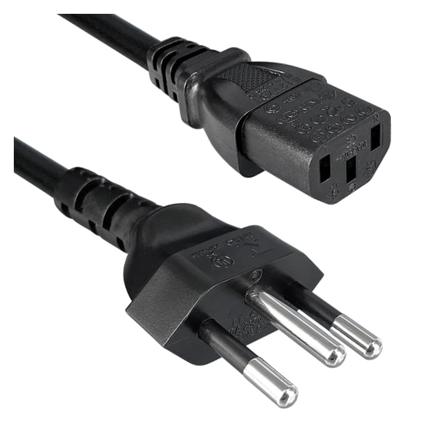 CORD 18AWG NBR 14136 - C13 8.20'