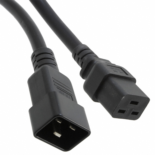 CORD 12AWG IEC 320-C20 - C19 10'
