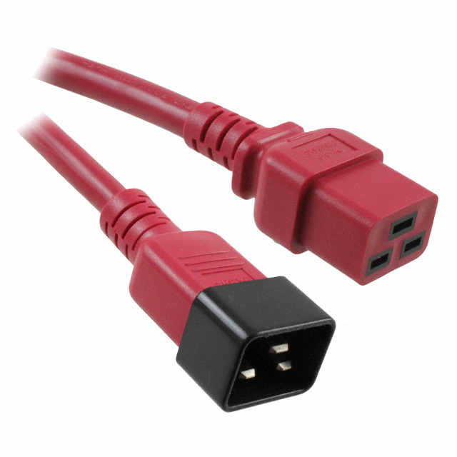 CORD 12AWG IEC320C20 - 320C19 3'