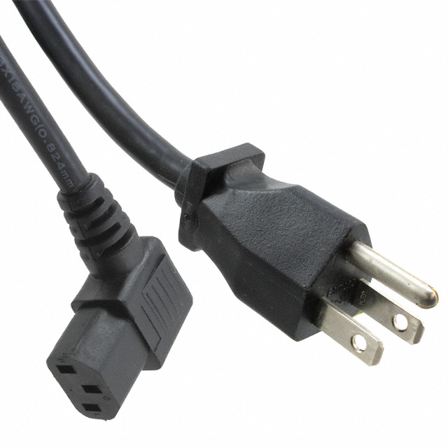 CORD 18AWG NEMA5-15P - C13 16.4'