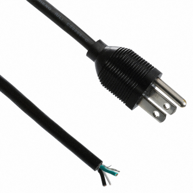 CORD 18AWG NEMA5-15P - CBL 6.56'