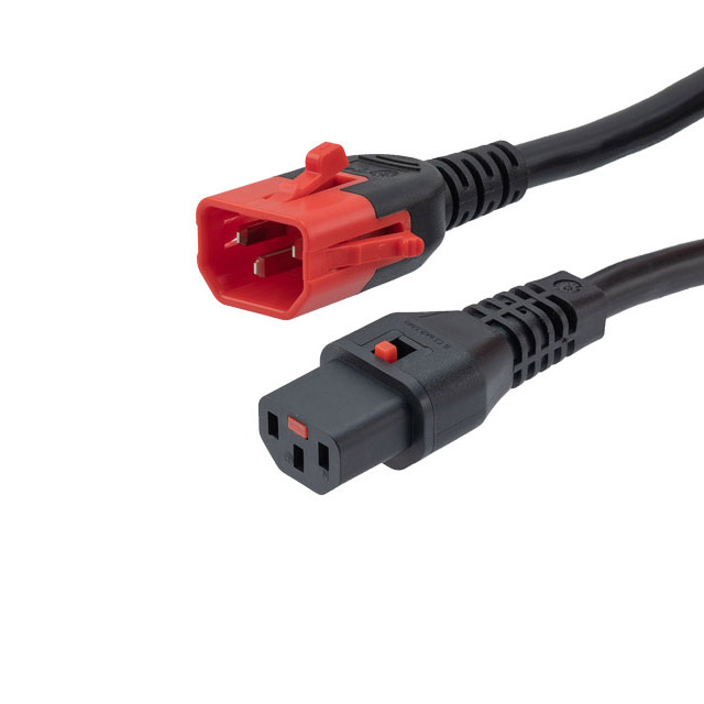 LCKC13 - DUAL LOCKING C14, 15A,