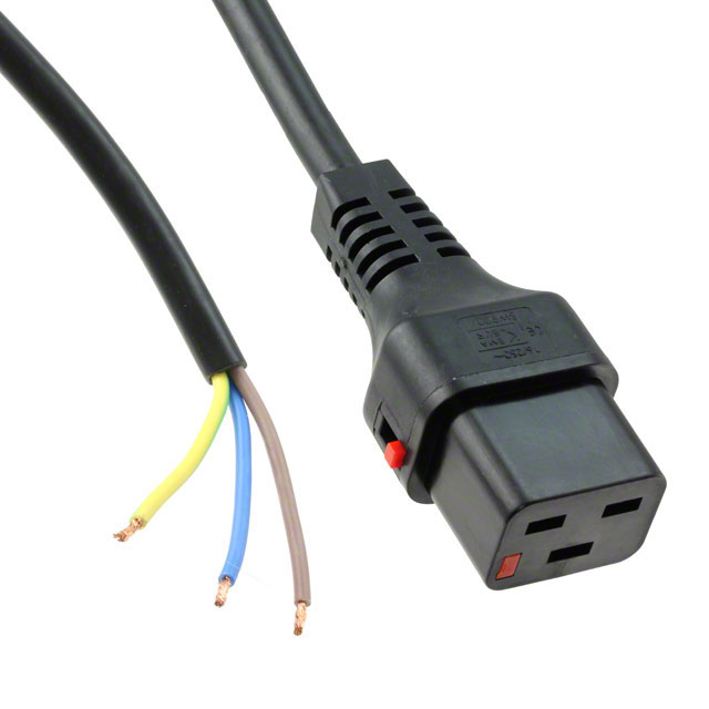 CRD 16AWG IEC320-C19 - CBL 6.56'