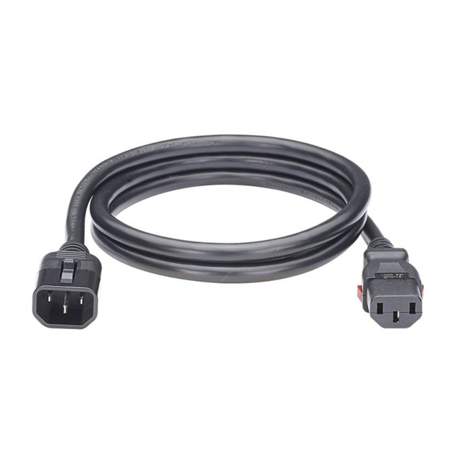 PWR CORD LOCK IEC C14 TO IEC C13