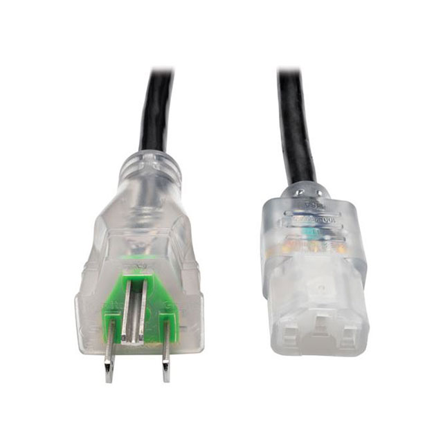CORD 16AWG NEMA5-15P - IEC320 3'