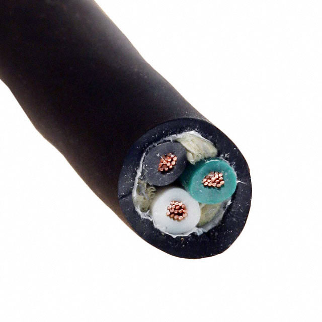 CABLE 3COND 14AWG BLACK 250'
