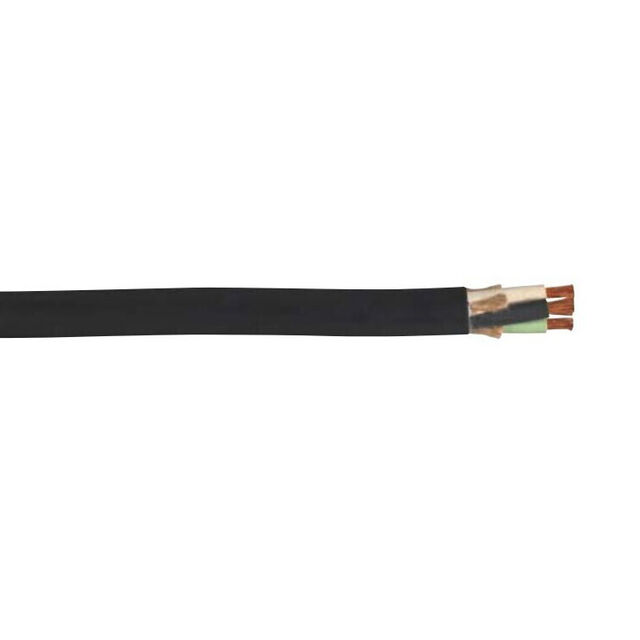 CABLE 3COND 6AWG BLACK