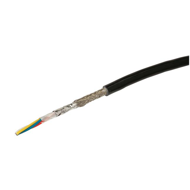 CABLE CAT5 4COND 22AWG BLK 100M