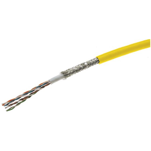 CABLE CAT5 8CON 26AWG YELLOW 20M