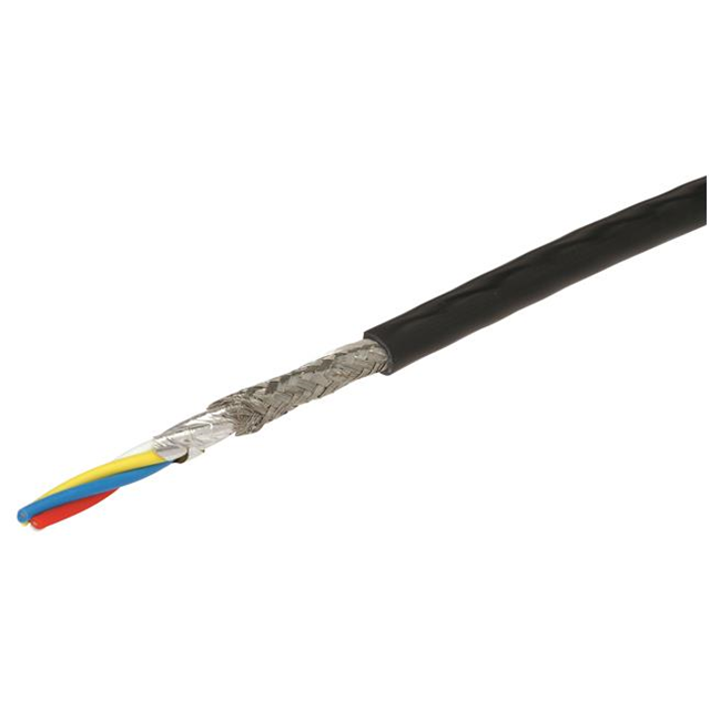 CABLE CAT5 4COND 22AWG BLK 500M