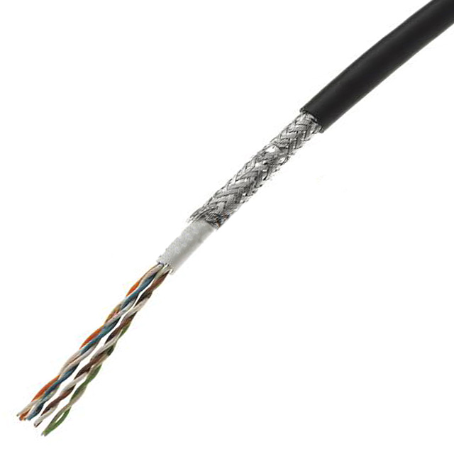 CABLE CAT5 8COND 26AWG BLACK 20M