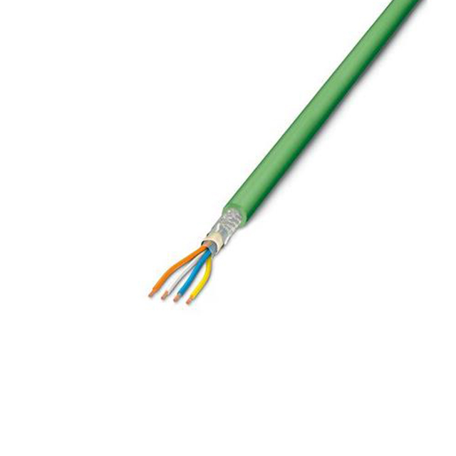 CABLE CAT5E 4COND 22AWG G/Y 100M