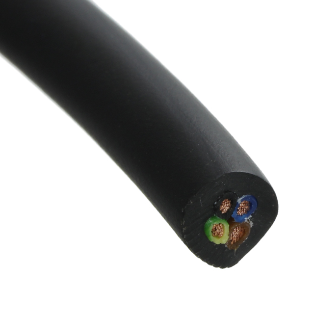 CABLE 7COND 16AWG BLACK 25M