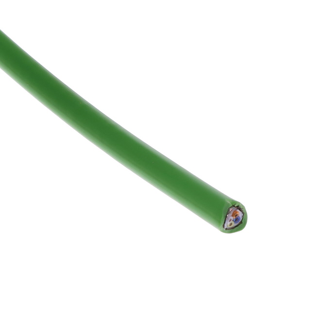 CABLE 4COND 22AWG GREEN SHLD 10M